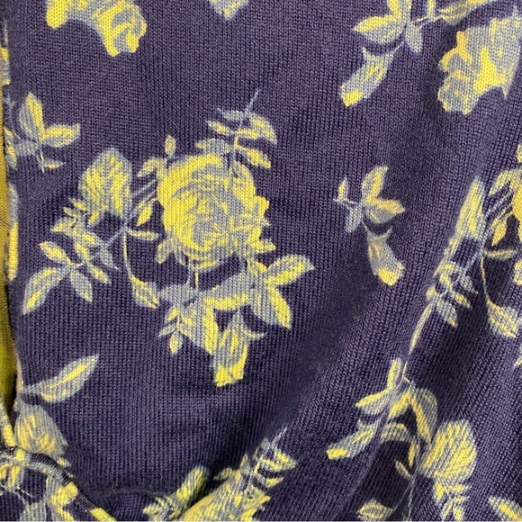 Free People Dinner Party Floral Mock Neck cottagecore floral top Small retro - Picture 7 of 7